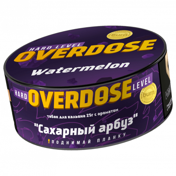 Табак Overdose - Watermelon (Сахарный Арбуз, 25 грамм) купить в Перми