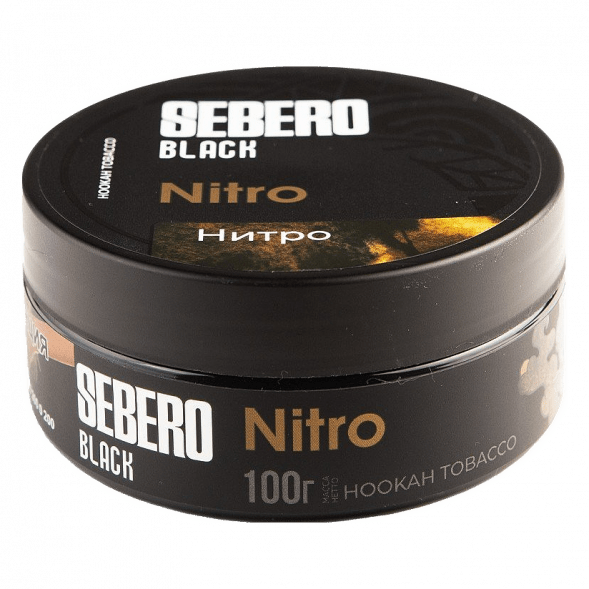 Табак Sebero Black - Nitro (Нитро, 100 грамм) купить в Перми