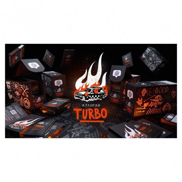 Табак Хулиган - Turbo (Арбузно-Дынная Жвачка, 25 грамм) купить в Перми