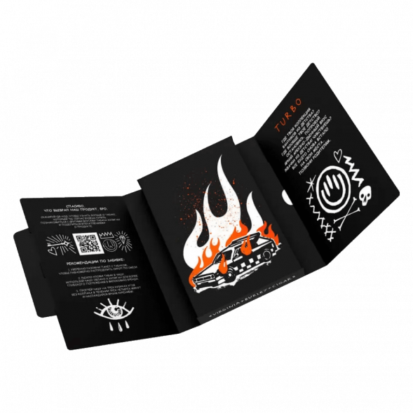 Табак Хулиган - Turbo (Арбузно-Дынная Жвачка, 25 грамм) купить в Перми