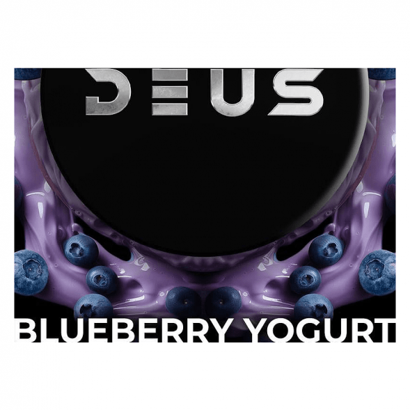 Табак Deus - Blueberry Yogurt (Черничный Йогурт, 30 грамм) купить в Перми