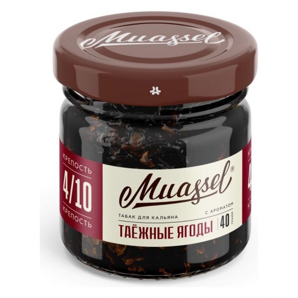 Табак Muassel Medium - Таёжные Ягоды (40 грамм) купить в Перми