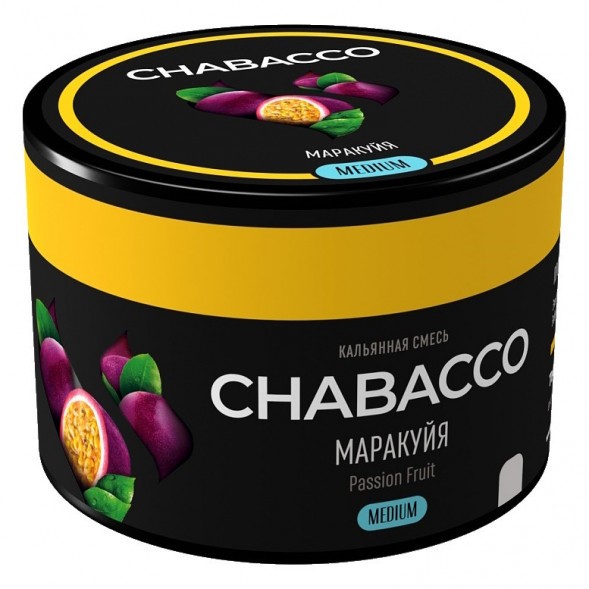 Смесь Chabacco MEDIUM - Passion Fruit (Маракуйя, 40 грамм) купить в Перми