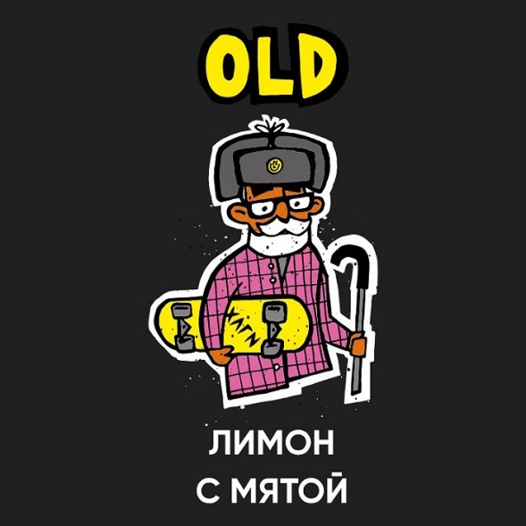 Табак Хулиган - OLD (Лимон с Мятой, 25 грамм) купить в Перми