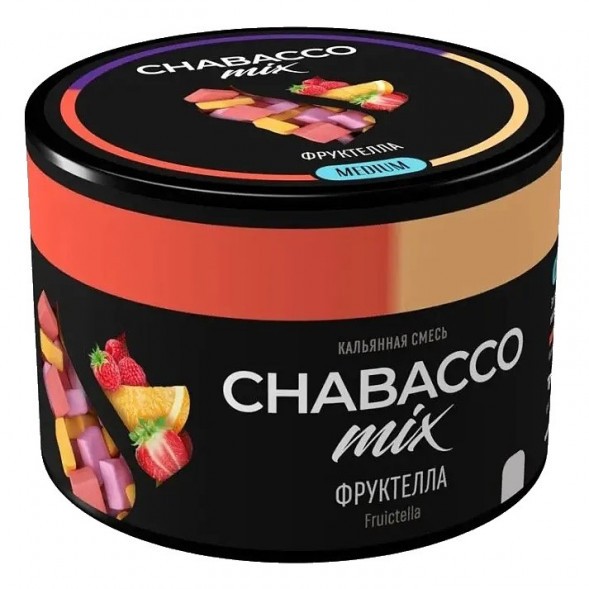 Смесь Chabacco MIX MEDIUM - Fruictella (Фруктелла, 40 грамм) купить в Перми