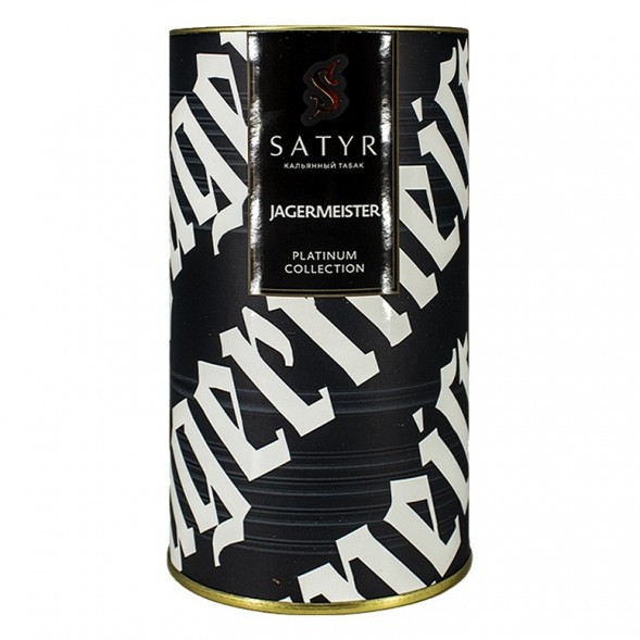 Табак Satyr Platinum - Jagermeister Limited Edition (Егермейстер Лимитед, 100 грамм) купить в Перми