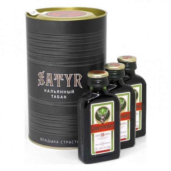 Табак Satyr Platinum - Jagermeister Limited Edition (Егермейстер Лимитед, 100 грамм) купить в Перми
