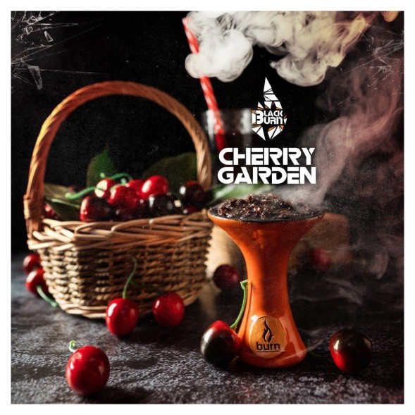Табак BlackBurn - Cherry Garden (Черешневый Сок, 100 грамм) купить в Перми