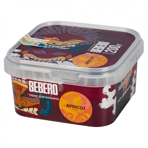 Табак Sebero - Apricot (Абрикос, 200 грамм) купить в Перми