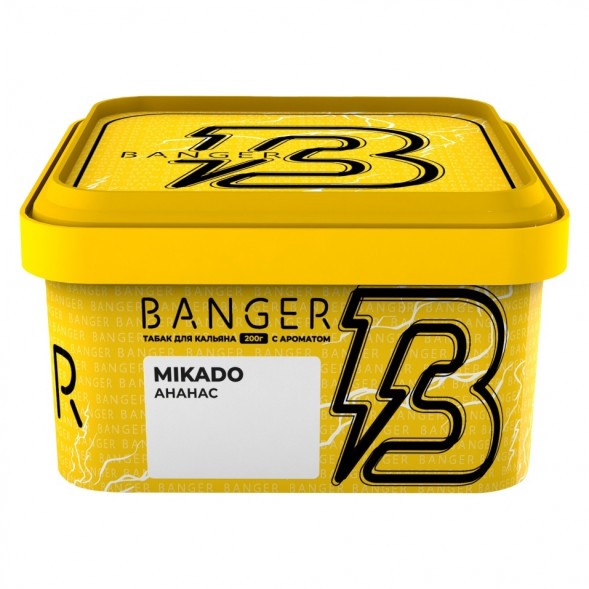Табак Banger - Mikado (Ананас, 200 грамм) купить в Перми