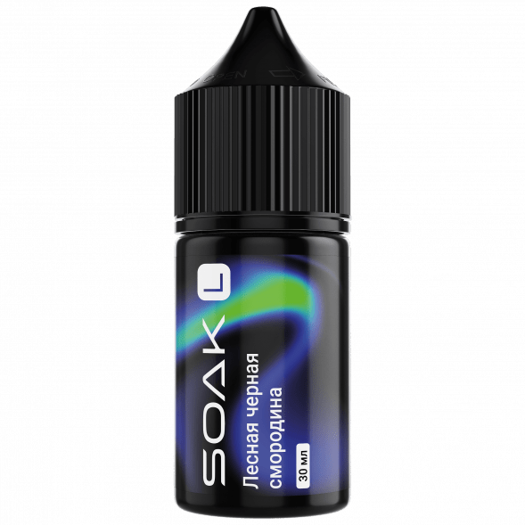 Жидкость SOAK L30 - Forest Blackcurrant (Лесная Чёрная Смородина, 30 мл, 2 мг) купить в Перми