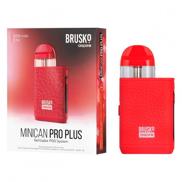 Электронная сигарета Brusko - Minican PRO Plus (Красный) купить в Перми