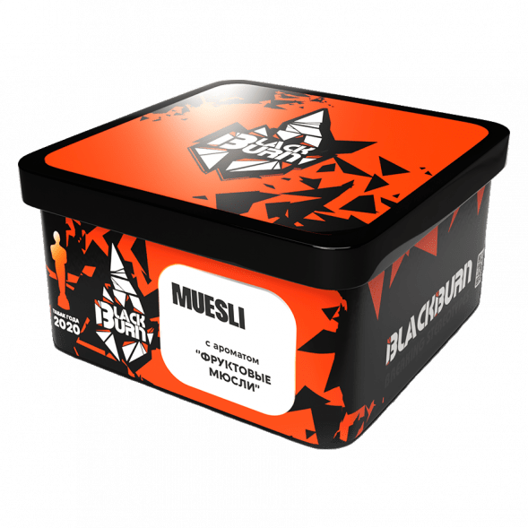 Табак BlackBurn - Muesli (Фруктовые Мюсли, 200 грамм) купить в Перми