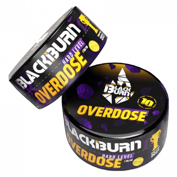 Табак BlackBurn - Overdose (Лимон - Лайм, 25 грамм) купить в Перми