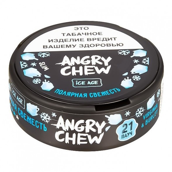 Табак жевательный Angry Chew Slim Medium - Полярная Свежесть (12 грамм) купить в Перми