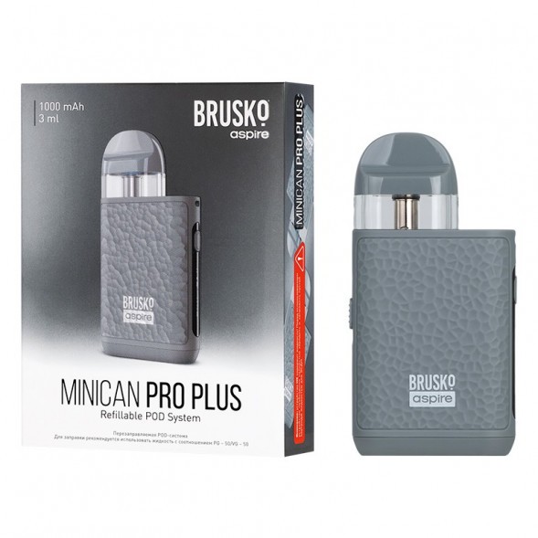 Электронная сигарета Brusko - Minican PRO Plus (Серый) купить в Перми