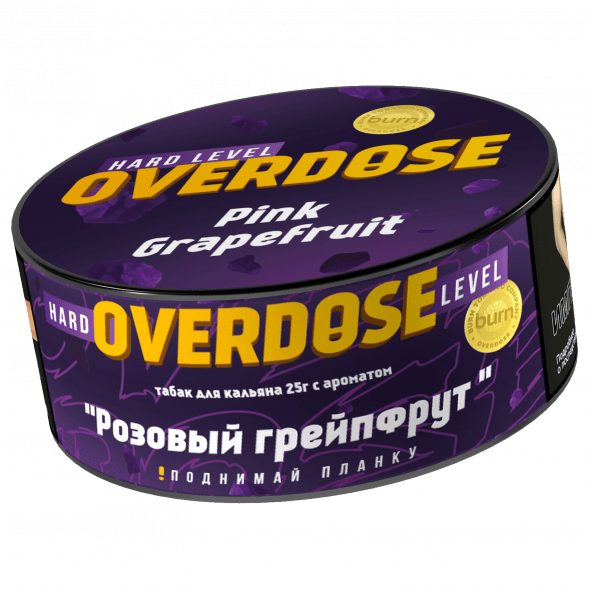 Табак Overdose - Pink Grapefuit (Розовый Грейпфрут, 25 грамм) купить в Перми