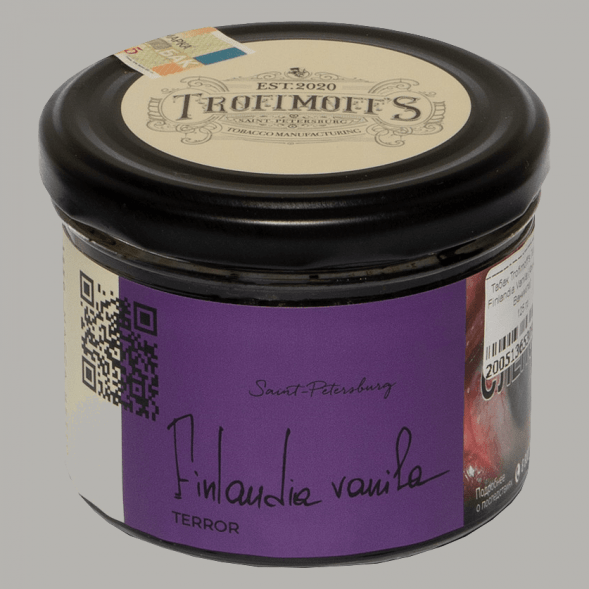 Табак Trofimoff&#039;s Terror - Finlandia Vanila (Финская Ваниль, 25 грамм) купить в Перми