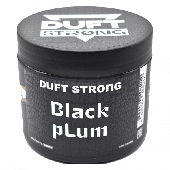 Табак Duft Strong - Black Plum (Чернослив, 200 грамм) купить в Перми