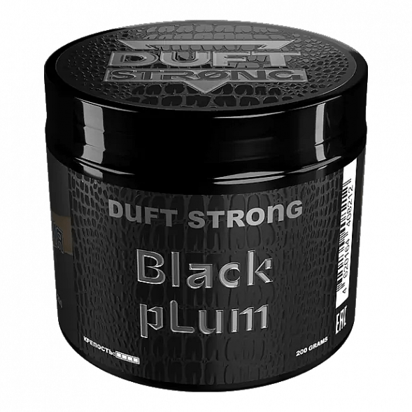Табак Duft Strong - Black Plum (Чернослив, 200 грамм) купить в Перми