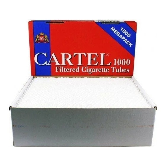 Гильзы сигаретные Cartel - 84x15 мм (1000 штук) купить в Перми