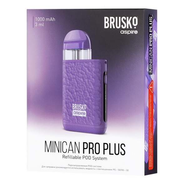 Электронная сигарета Brusko - Minican PRO Plus (Фиолетовый) купить в Перми