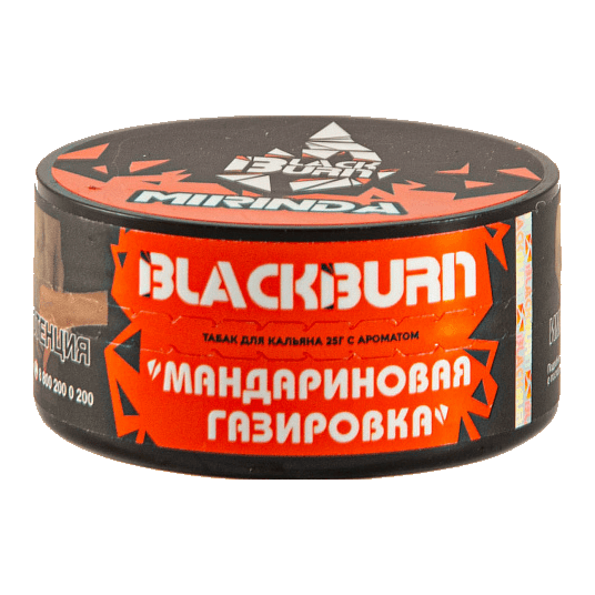 Табак BlackBurn - Mirinda (Мандариновая Газировка, 25 грамм) купить в Перми