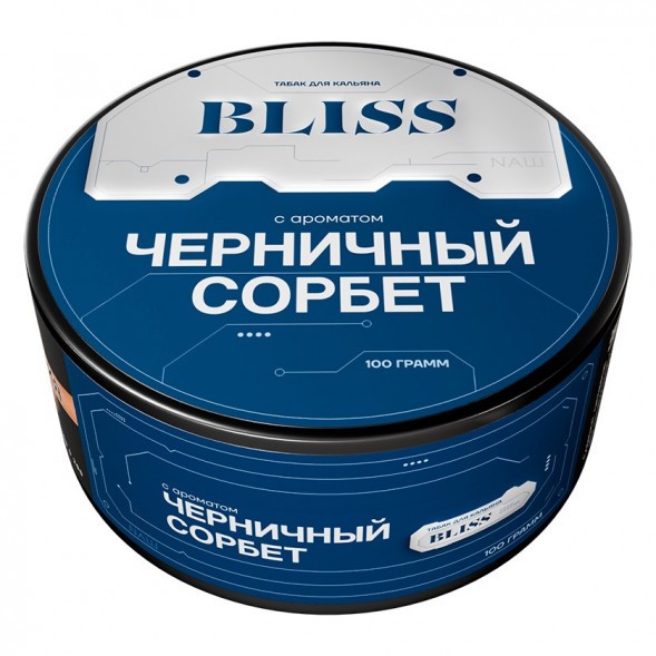 Табак Bliss - Черничный Сорбет (100 грамм) купить в Перми