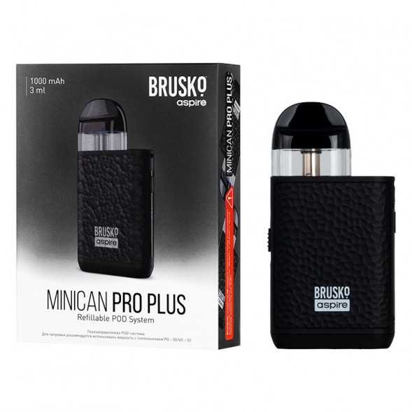 Электронная сигарета Brusko - Minican PRO Plus (Черный) купить в Перми