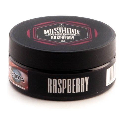 Табак Must Have - Raspberry (Малина, 125 грамм) купить в Перми
