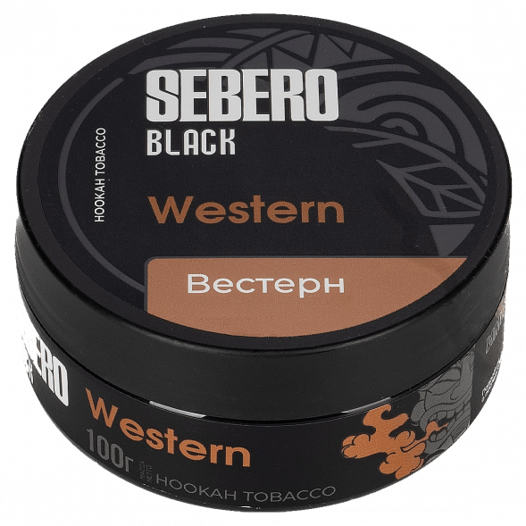 Табак Sebero Black - Western (Вестерн, 100 грамм) купить в Перми