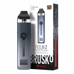 Электронная сигарета Brusko - Feelin 2 (Туманный Серый)
