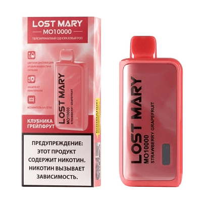 LOST MARY MO - Клубника Грейпфрут (Strawberry Grapefruit, 10000 затяжек) купить в Перми