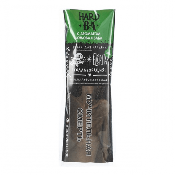 Табак Хулиган Hard - BA (Ромовая Баба, 200 грамм) купить в Перми