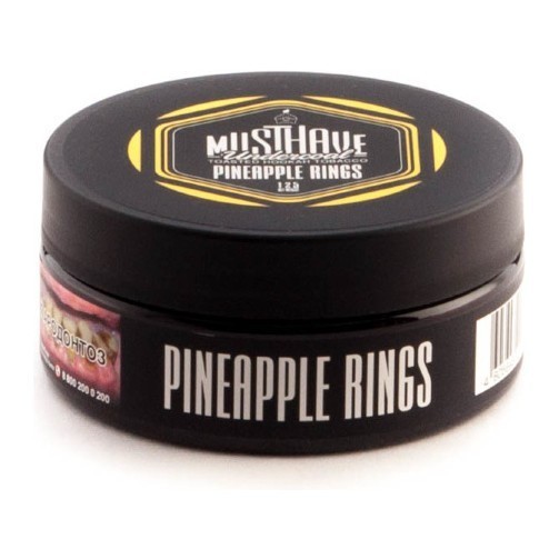 Табак Must Have - Pineapple Rings (Ананасовые кольца, 125 грамм) купить в Перми
