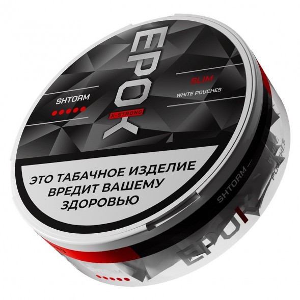 Табак жевательный EPOK - STRONG SLIM Shtorm (Перечная Мята и Ментол) купить в Перми