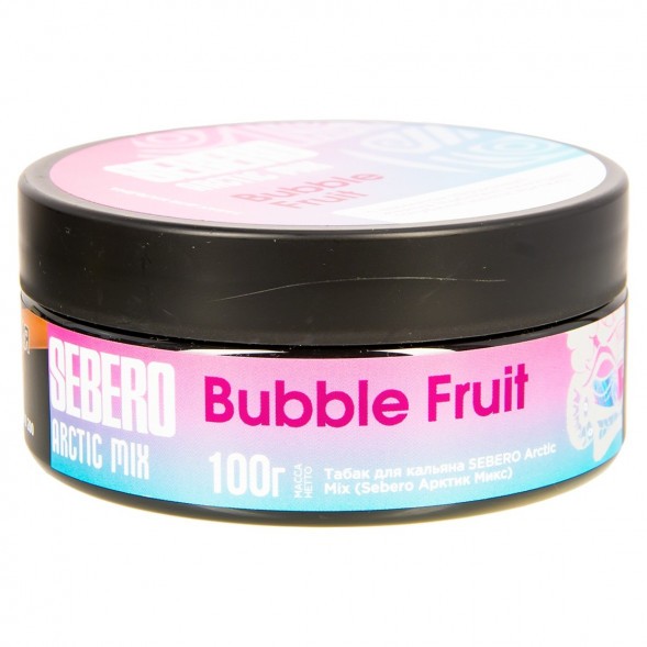 Табак Sebero Arctic Mix - Bubble Fruit (Фруктовая Жвачка, 100 грамм) купить в Перми