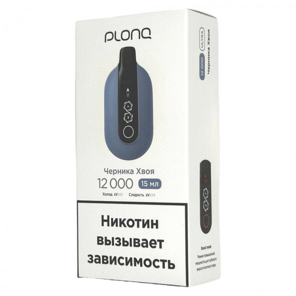 PLONQ ULTRA - Черника Хвоя (12000 затяжек) купить в Перми