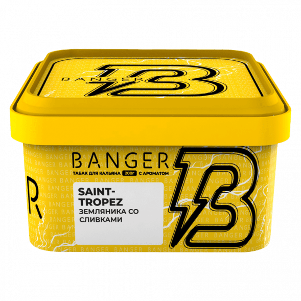 Табак Banger - Saint-Tropez (Земляника со Сливками, 200 грамм) купить в Перми