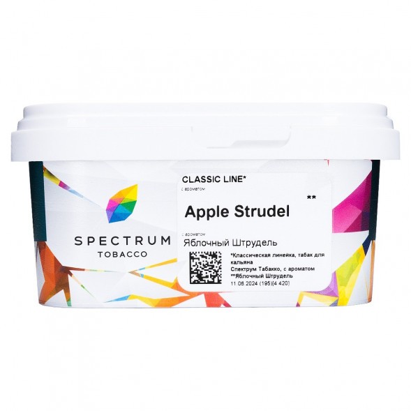 Табак Spectrum - Apple Strudel (Яблочный Штрудель, 200 грамм) купить в Перми