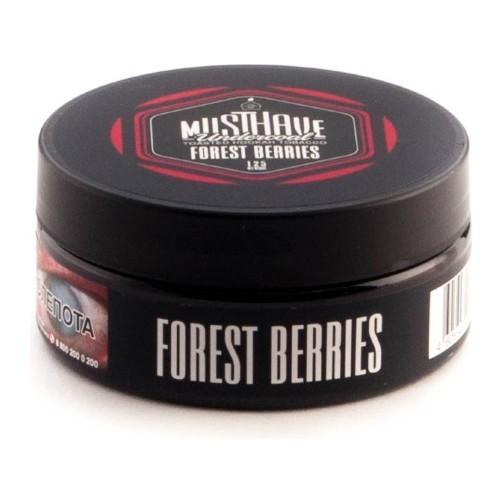 Табак Must Have - Forest Berries (Лесные Ягоды, 125 грамм) купить в Перми