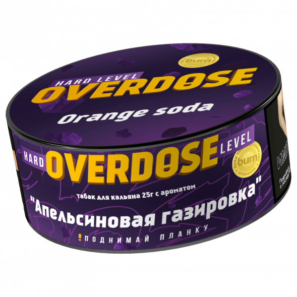 Табак Overdose - Orange Soda (Апельсиновая Газировка, 25 грамм) купить в Перми