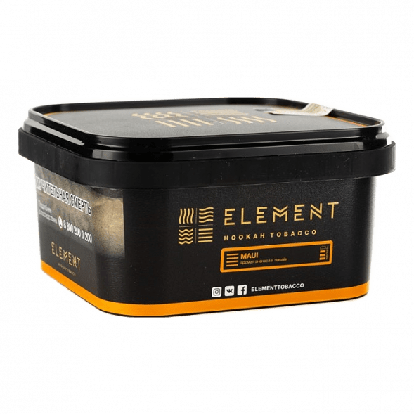 Табак Element Земля - Maui (Ананас - Папайя, 200 грамм) купить в Перми