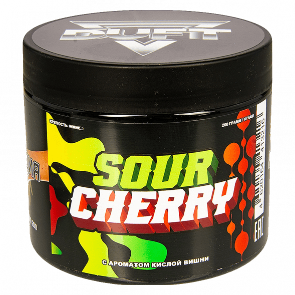 Табак Duft - Sour Cherry (Кислая Вишня, 200 грамм) купить в Перми