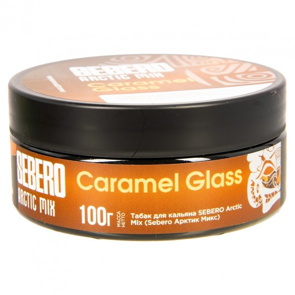 Табак Sebero Arctic Mix - Caramel Glass (Карамел Гласс, 100 грамм) купить в Перми
