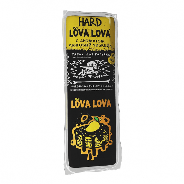 Табак Хулиган Hard - LOVA LOVA (Манговый Чизкейк, 200 грамм) купить в Перми