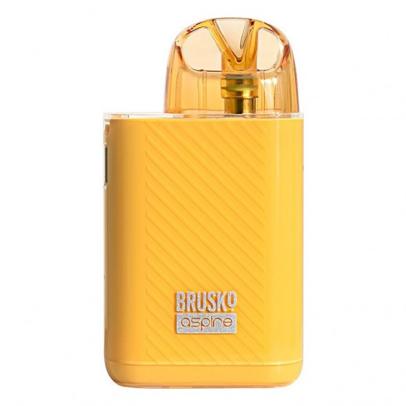 Электронная сигарета Brusko - Minican Plus Gloss Edition (850 mAh, Жёлтый) купить в Перми