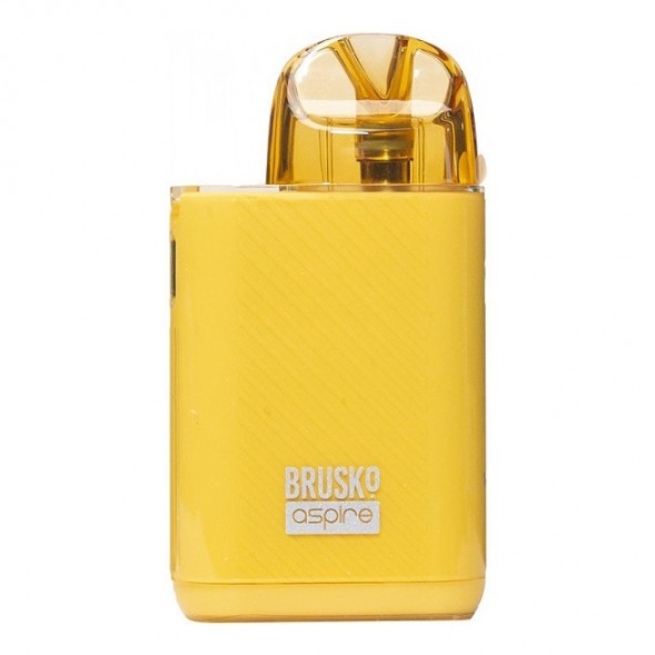 Электронная сигарета Brusko - Minican Plus Gloss Edition (850 mAh, Жёлтый) купить в Перми