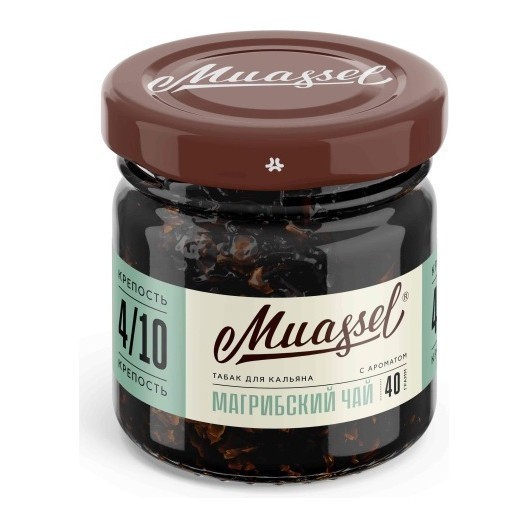 Табак Muassel Strong - Магрибский Чай (40 грамм) купить в Перми