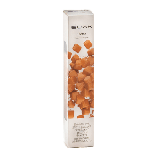 SOAK X - Toffee (Кремовый Ирис, 2200 затяжек) купить в Перми